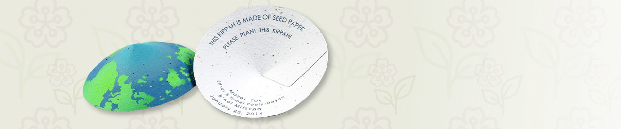 Seed Paper Kippot